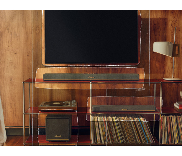 Marshall Heston 60 5.1 Bluetooth AirPlay Dolby Atmos Kremowy - 1529967 - zdjęcie 8